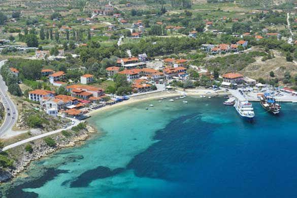 Φτάνοντας στον Όρμο Παναγίας