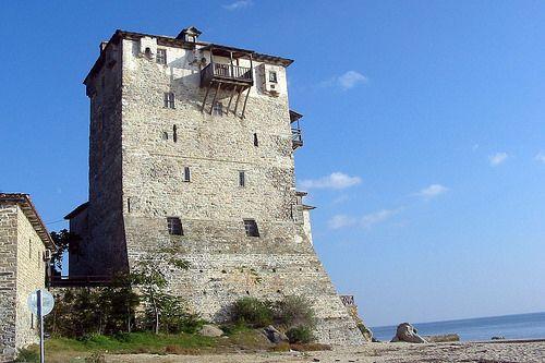 Byzantine Tower of Prosphorios (Ouranoupolis)